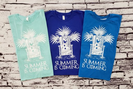 Olaf Summer is Coming GoT Tee Shirt