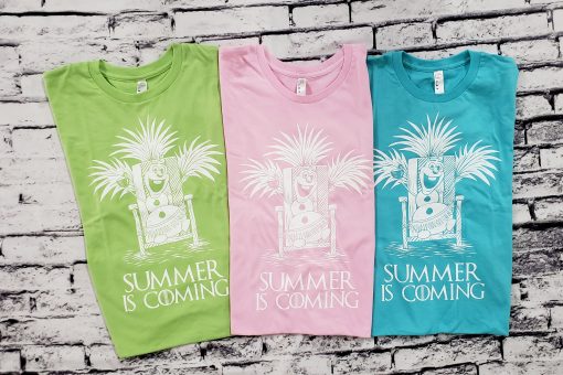 Olaf Summer is Coming GoT Tee Shirt - Image 4