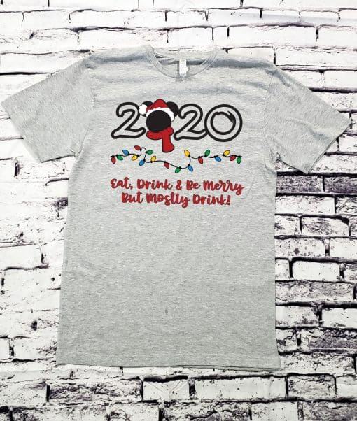 2020 Christmas Mickey and Minnie Personalized Family Vacation Shirts Winter Scarf and Hat with Christmas Lights Mickey's Very Merry Christmas Party MVMCP - Image 5